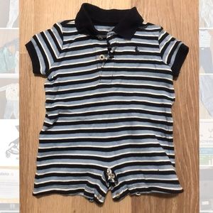 Polo Baby Boy Romper, 0-3 months